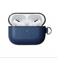 Чехол для AirPods Pro Leather Case Midnight blue